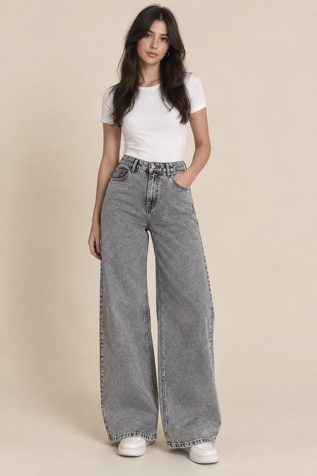 Pantalon Wide Leg